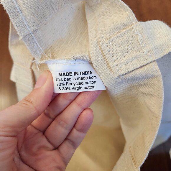 Mejuri canvas tote bag - Picture 3 of 7